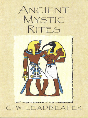 cover image of Ancient Mystic Rites